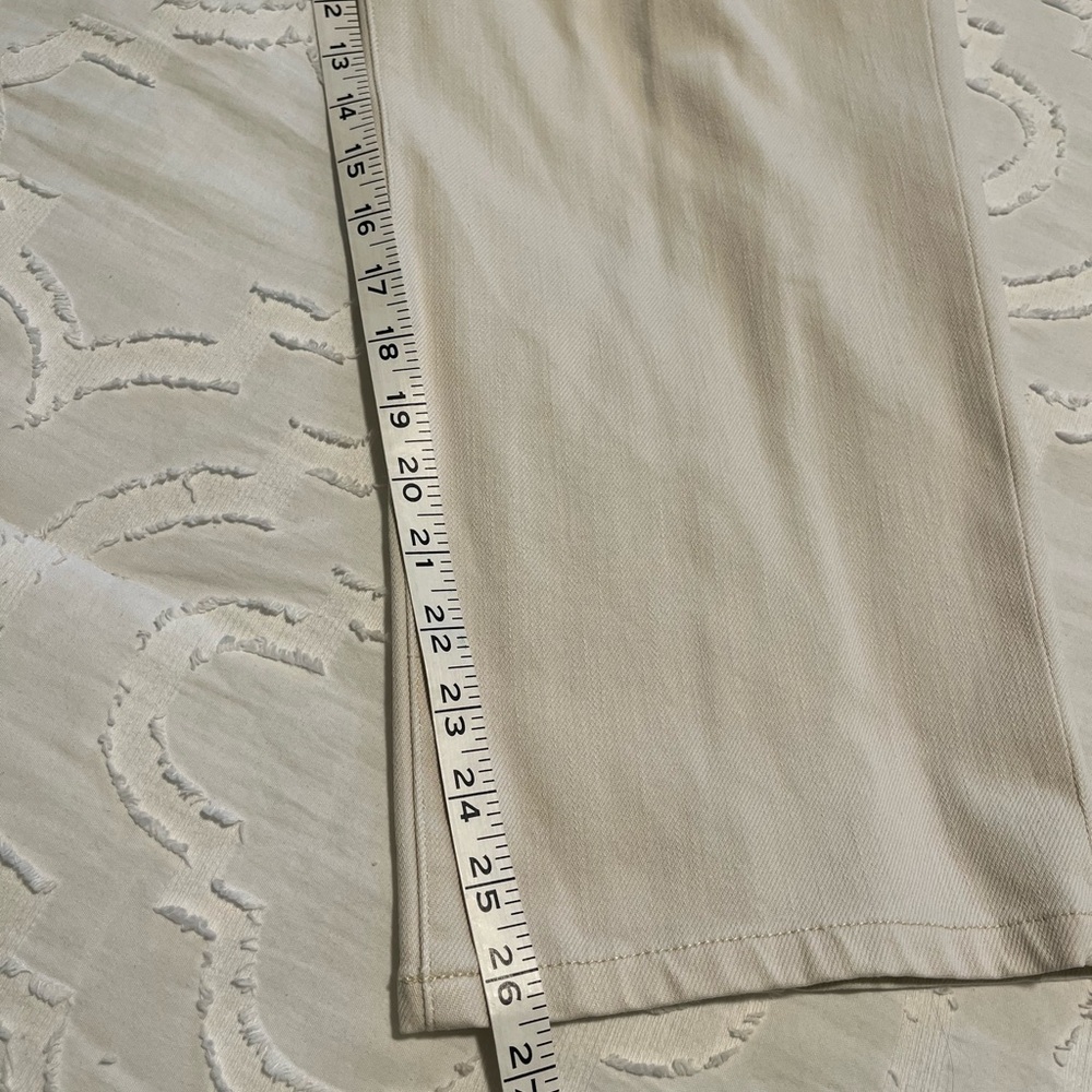 Cabi SoHo Jeans Style 6701, size 14, Cream colored, EUC - Picture 11 of 11